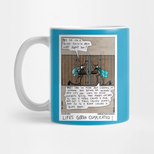 Mosquitos in jail Mug